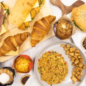 Allure Cafe Perth coffee and breakfast combo