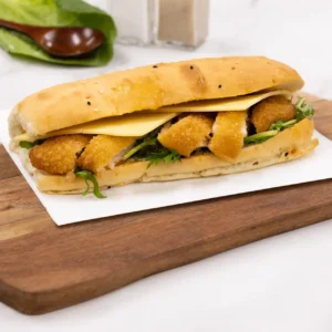 Chicken Schnitzel Panini
